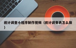 淮安统计调查小程序制作视频（统计调查表怎么做）